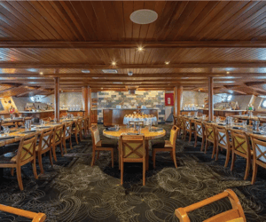 Social Areas in the Galapagos Legend: Lonesome George Restaurant