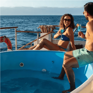 Social Areas in the Coral Yachts: Jacuzzi