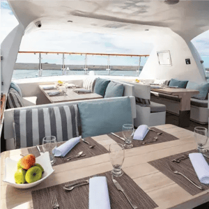 Social Areas in the Coral Yachts: Alfresco