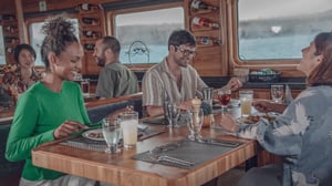 People at Restaurant in Coral II