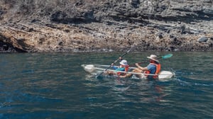 Kayaking in Coral yachts