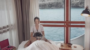 Relaxing at the wellness Center in the Galapagos Legend
