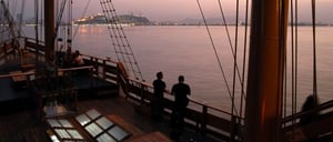 Guayaquil and Tropical Hacienda: Malecon 2000 sunset