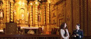 Timeless Quito: Quito´s church inside